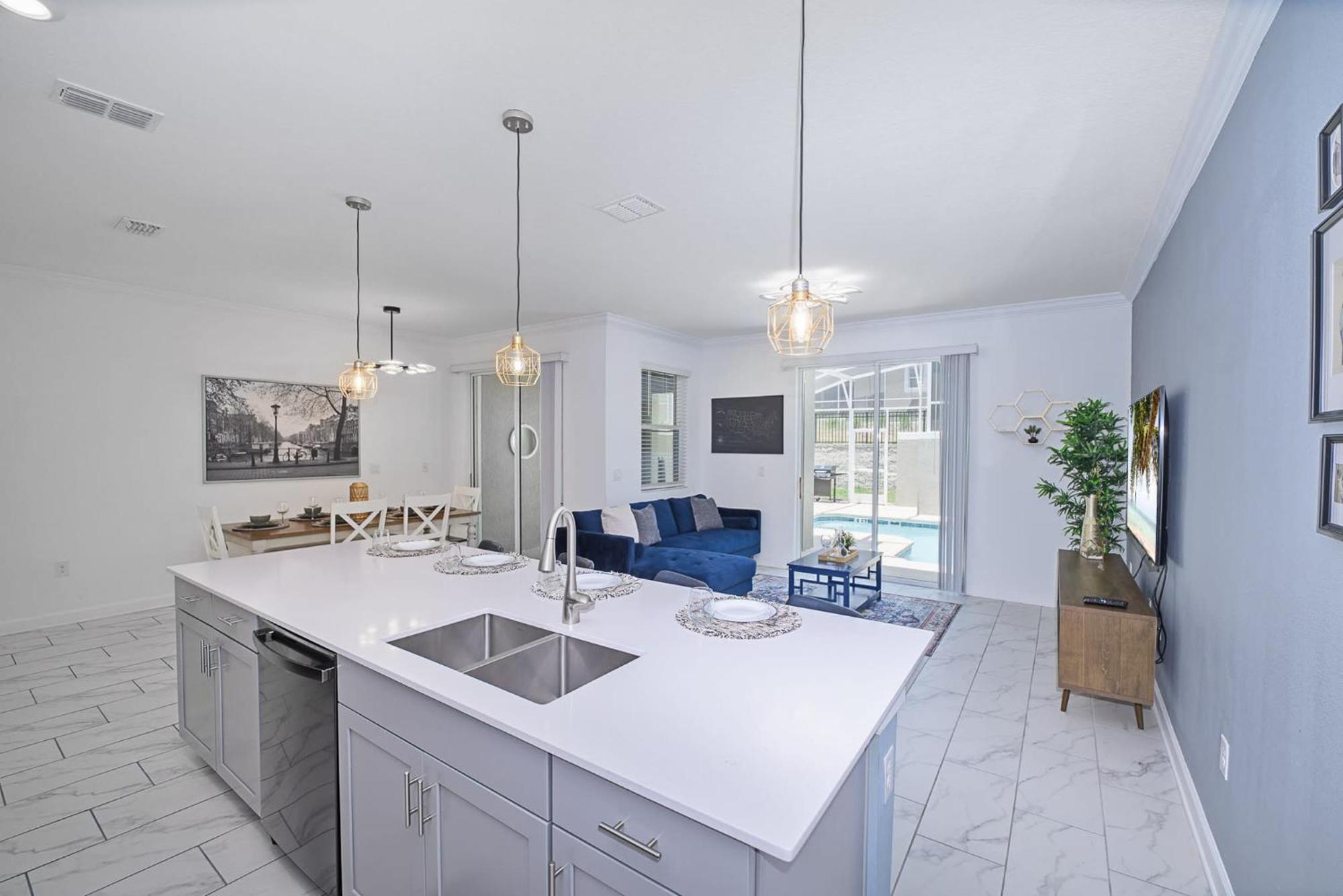 Upstay - Championsgate Home W Private Pool & Bbq 基西米 外观 照片