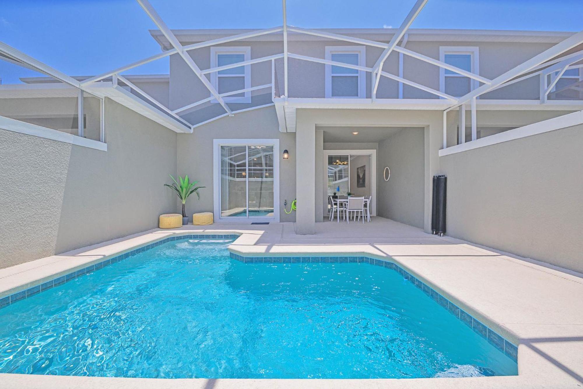Upstay - Championsgate Home W Private Pool & Bbq 基西米 外观 照片