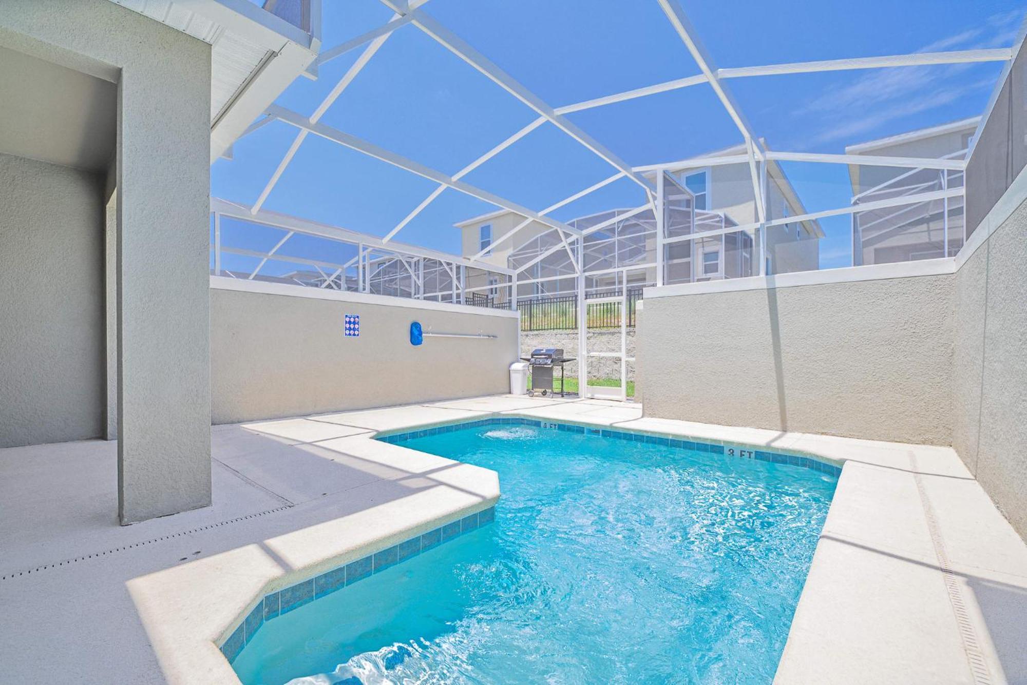 Upstay - Championsgate Home W Private Pool & Bbq 基西米 外观 照片